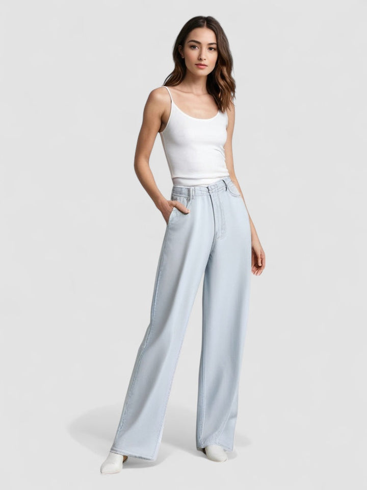 Femme Aarhus™ | Udstyret Jeans Blå Gletsjer