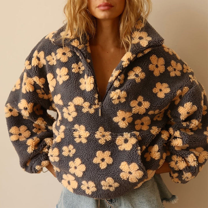 Chloé™ | Bohemian fleece-trøje