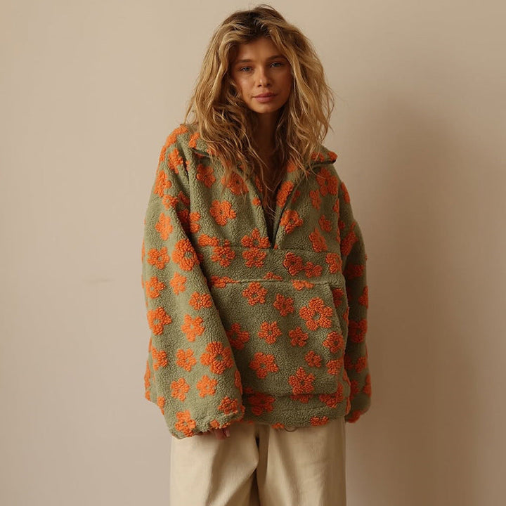 Chloé™ | Bohemian fleece-trøje
