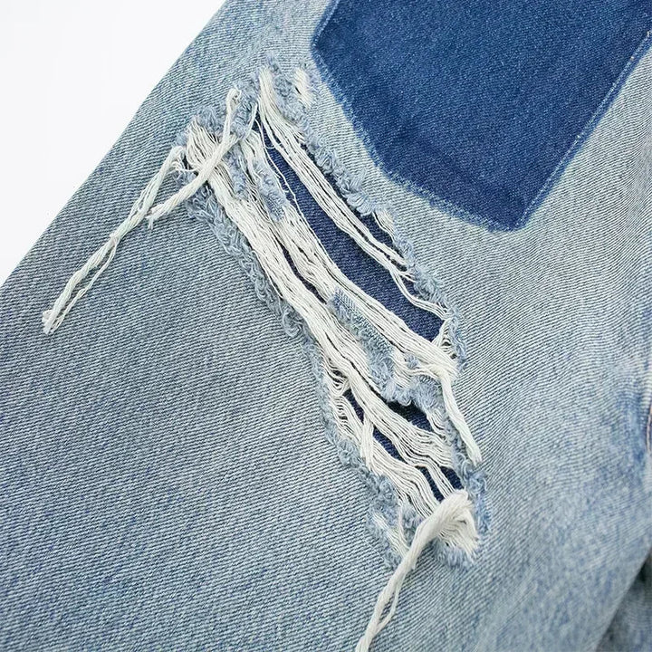 Femme Aarhus™ | Jean Patchwork Zdestroyet