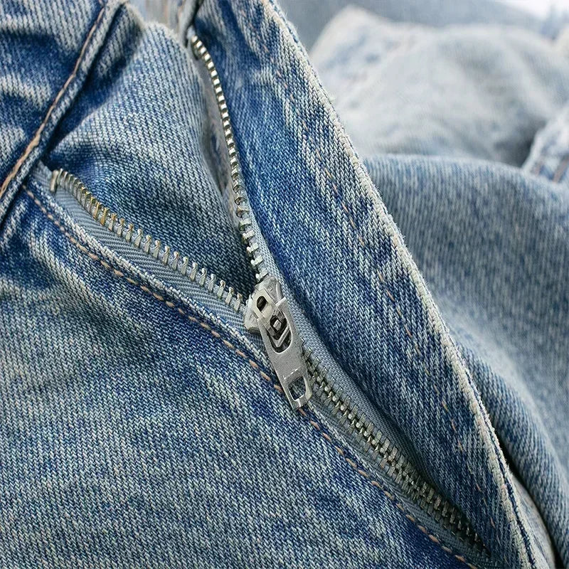 Femme Aarhus™ | Jean Patchwork Zdestroyet