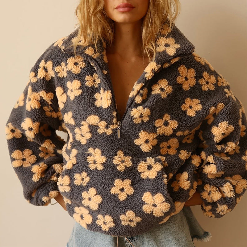 Chloé™ | Bohemian fleece-trøje